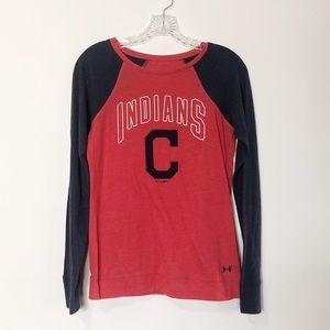 Under Amour Cleveland Indians baseball size small